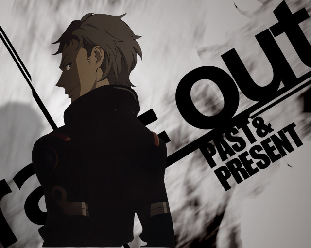 Man suit sword sign cloudy free wallpaper - medium preview image