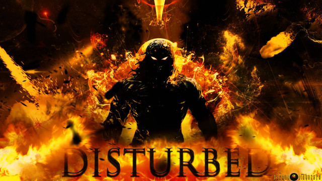 Demonic man flames distubble faces free wallpaper - medium preview image