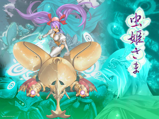 Purple bird cartoon character underwater free wallpaper - medium preview image