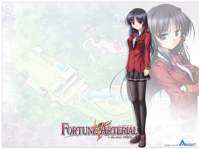 Anime characters redjacket longhair portrait free wallpaper - medium preview image