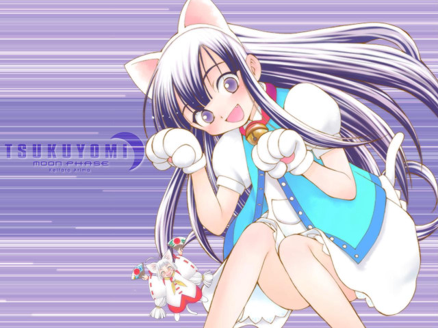Girl cat ears long hair free wallpaper - medium preview image