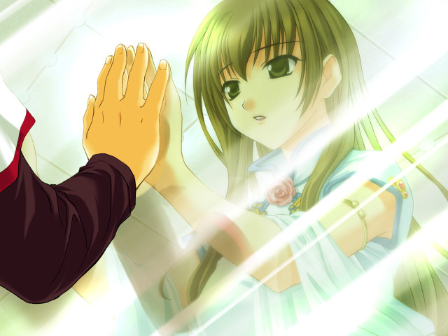 Man woman hands window sunlight free wallpaper - medium preview image