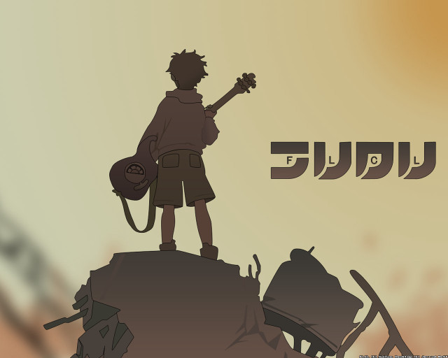 Boy guitar rock fubu silhouette free wallpaper - medium preview image