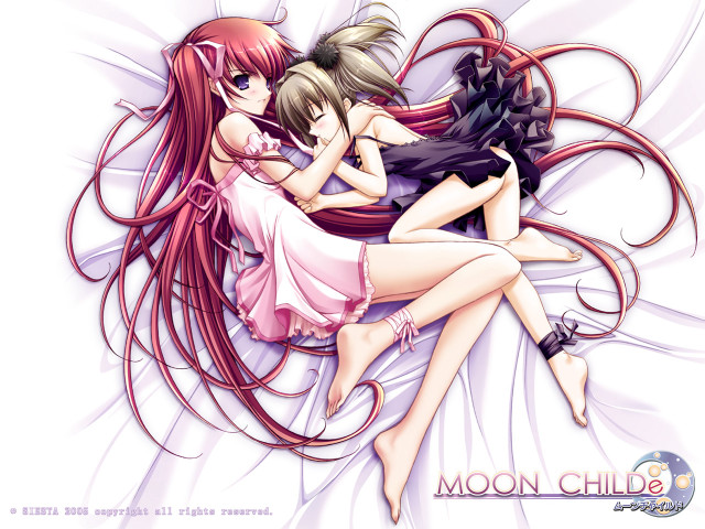 Moon child gothic anime girls free wallpaper - medium preview image