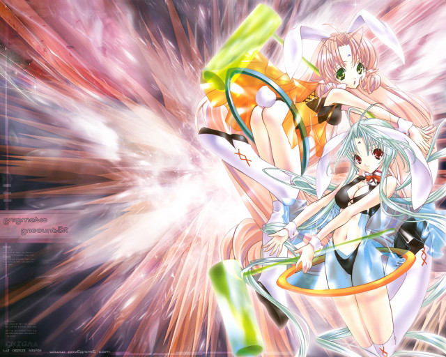 Anime characters hoop fireworks stars free wallpaper - medium preview image