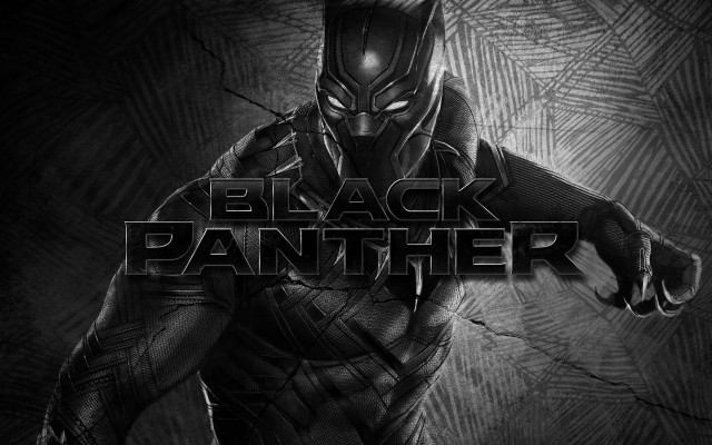 Black panther suit armor helmet free wallpaper - medium preview image