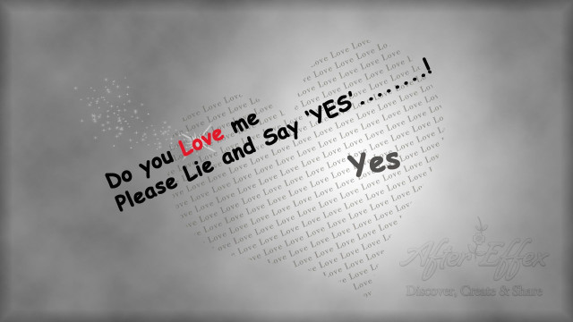 Black and white love message free wallpaper - medium preview image