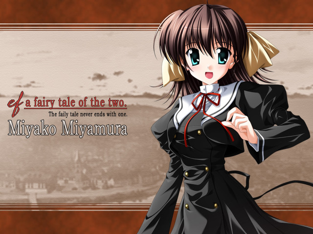 Girl black dress red bow free wallpaper - medium preview image