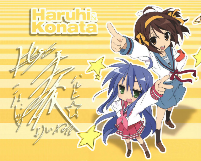 Anime stars thumbs up yellow free wallpaper - medium preview image