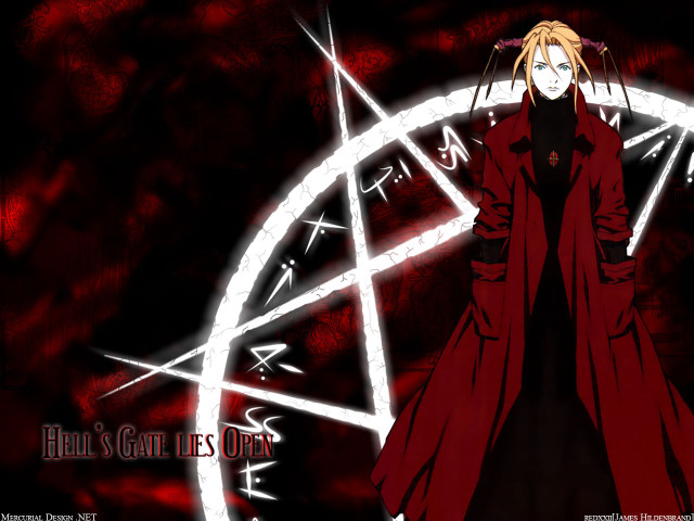 Blonde haired anime elfritch clock free wallpaper - medium preview image