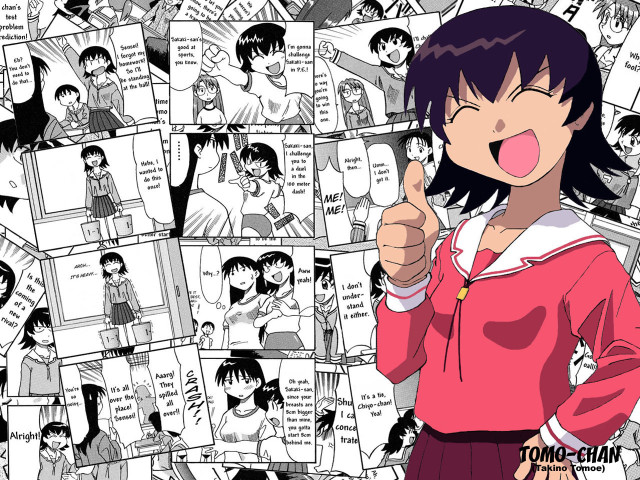 Woman wall manga anime school free wallpaper - medium preview image