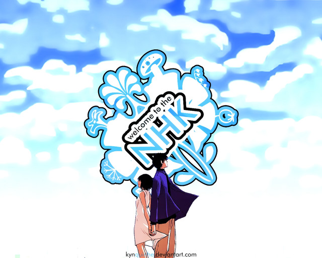 Air zone manga couple blue free wallpaper - medium preview image