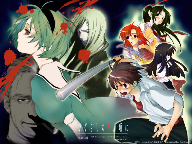 Anime blooded weapon heroes group free wallpaper - medium preview image