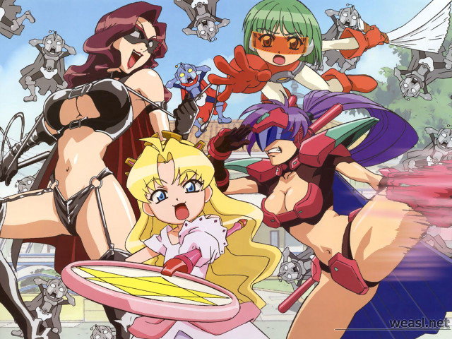 Bikini boots group manga armor free wallpaper - medium preview image