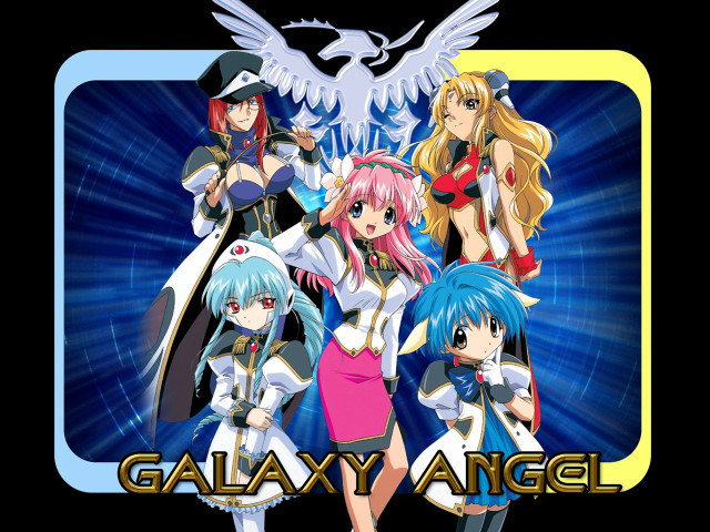 Galaxy angel anime girls bird free wallpaper - medium preview image