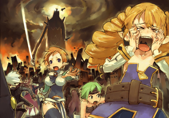 Fire sky group yelling armor free wallpaper - medium preview image