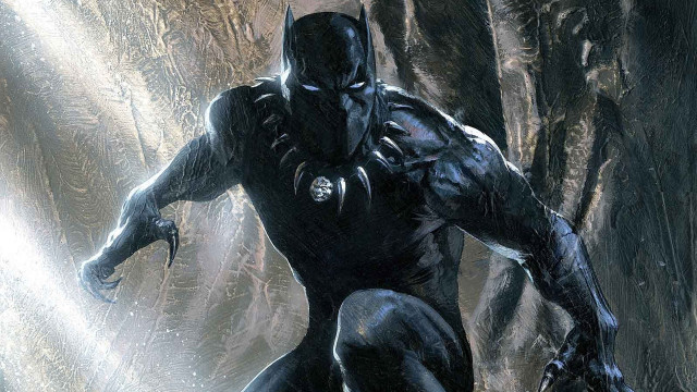 Man black suit cave sword free wallpaper - medium preview image