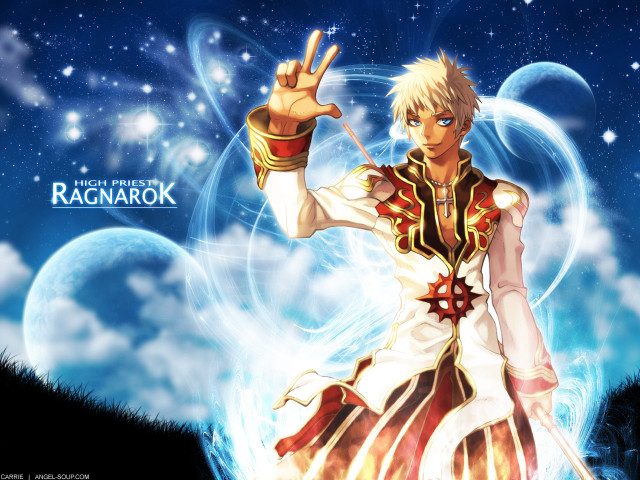 Man peace sign starry sky free wallpaper - medium preview image