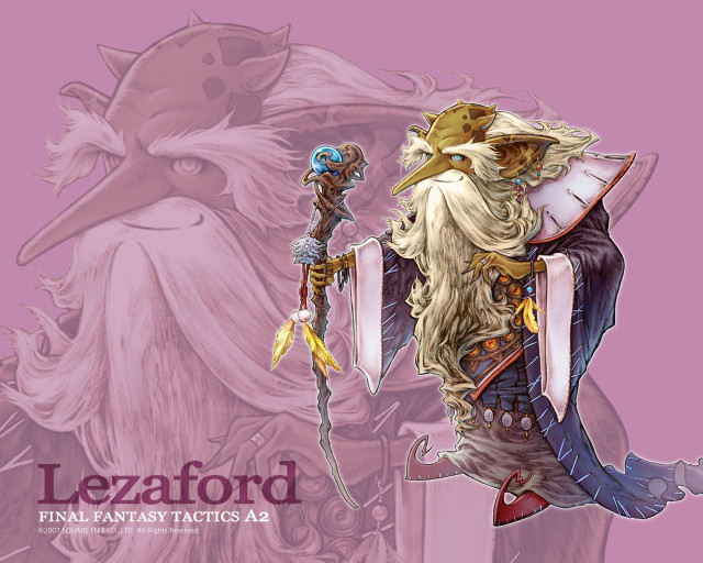Cartoon character sword bird portrait free wallpaper - medium preview image
