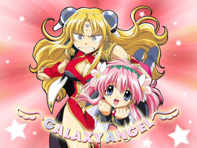 Galaxy angel anime characters flag free wallpaper - medium preview image