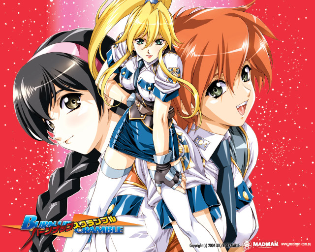 Anime girls starry space poster free wallpaper - medium preview image
