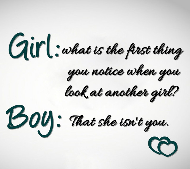 Boy girl quote love heart free wallpaper - medium preview image