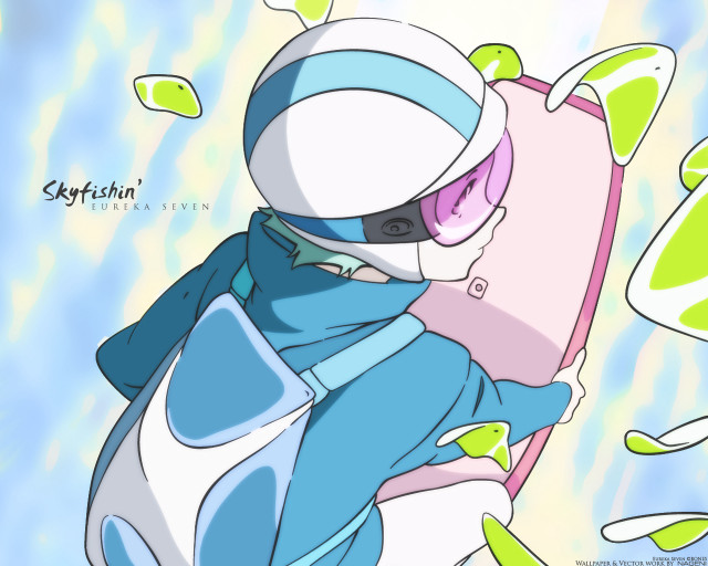 Blue suit snowboard sky cloud free wallpaper - medium preview image
