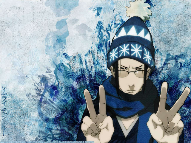 Man hat scarf peace sign #2 free wallpaper - medium preview image