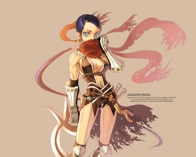 Woman scarf boots dragon pink free wallpaper - medium preview image