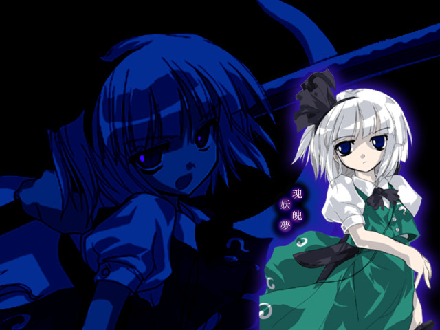 Girl suit dress blue light free wallpaper - medium preview image