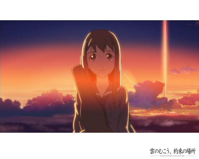 Sunset girl backlighting mountain ocean free wallpaper - medium preview image