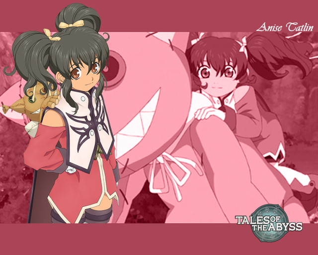 Anime couple pink red white #2 free wallpaper - medium preview image