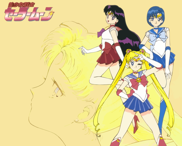 Anime girls sailor moon colorful free wallpaper - medium preview image