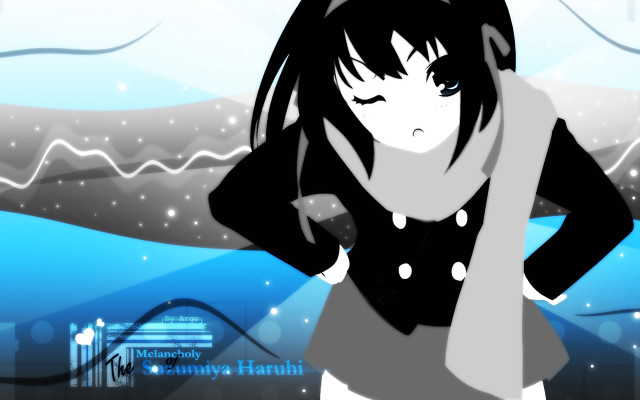 Girl black jacket white shirt free wallpaper - medium preview image