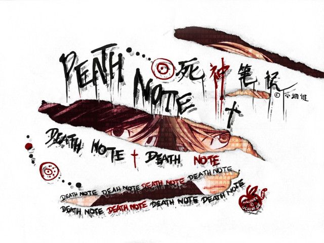 Hand writing alice prin death free wallpaper - medium preview image