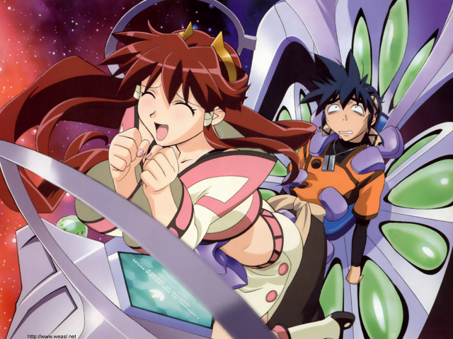Anime couple space butterfly kikukawa free wallpaper - medium preview image