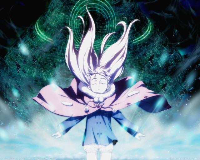 Person tree purplecape bluecoat hologram free wallpaper - medium preview image