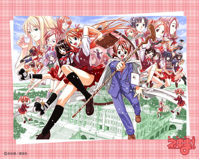 Anime characters pink background violin free wallpaper - medium preview image