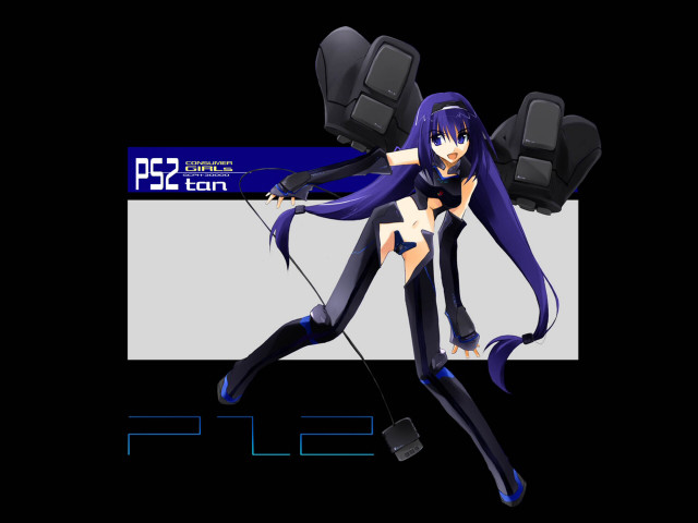 Black guitar woman star blue free wallpaper - medium preview image