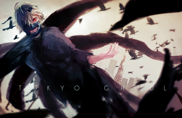 Man bird mask city birds free wallpaper for desktop - medium preview image
