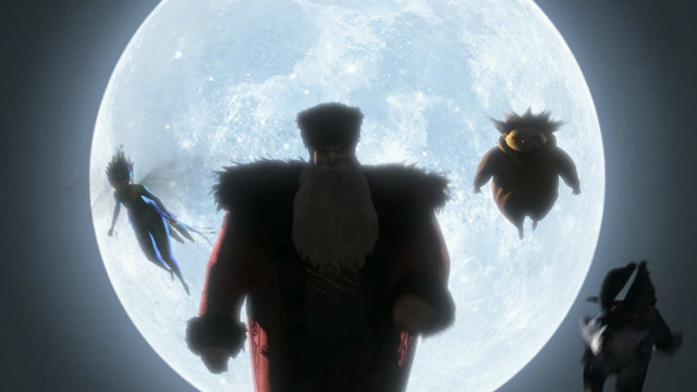 Man fullmoon three men flying free wallpaper - medium preview image