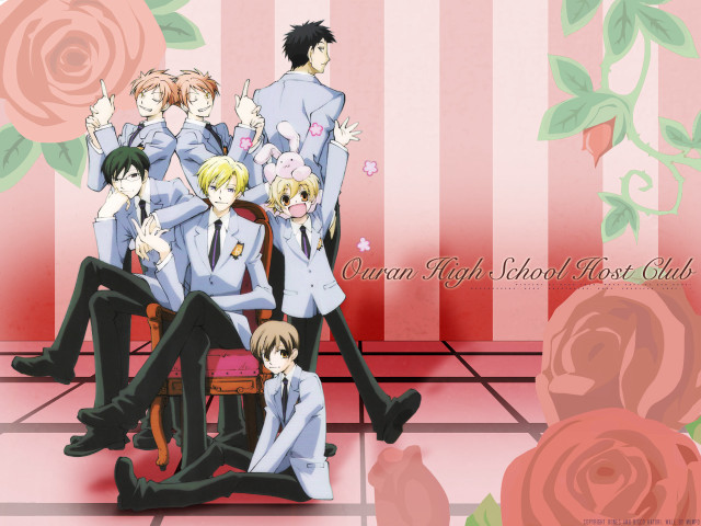 Group people roses bamboo formal free wallpaper - medium preview image