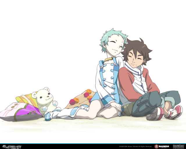 Couple people sitting stuffed animal free wallpaper - medium preview image