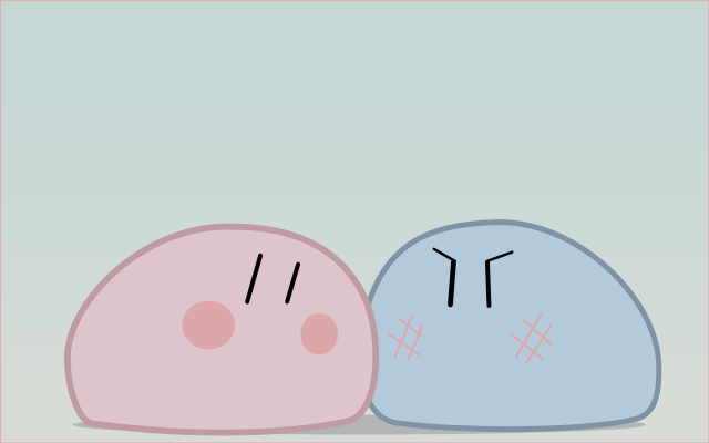 Two characters side by side free wallpaper - medium preview image