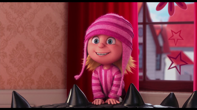 Cartoon pinkhat pinkcoat blackspikes bed free wallpaper - medium preview image