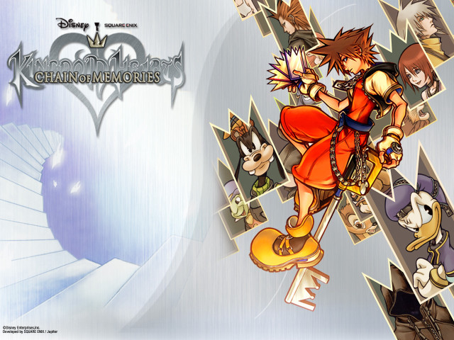 Cartoon characters staircase sky kingdom free wallpaper - medium preview image