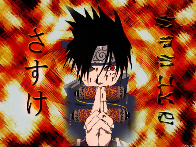 Fire hat man red eyes free wallpaper - medium preview image
