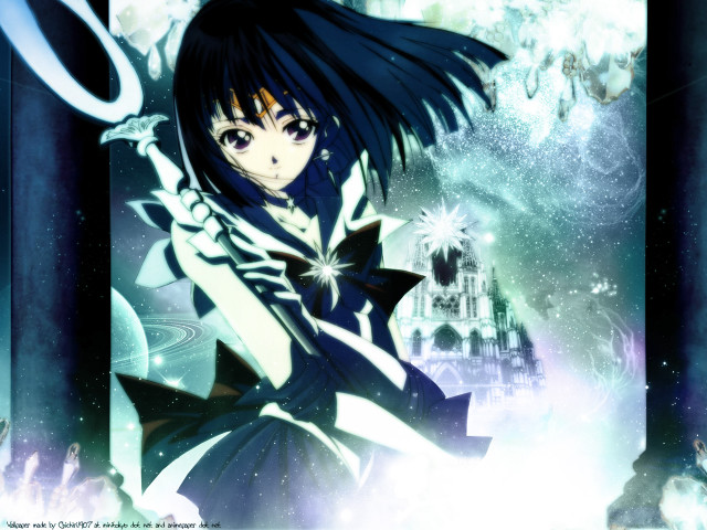 Anime girl black hair white free wallpaper - medium preview image