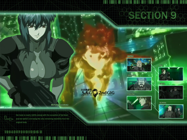 Anime character cyberpunk gun gloves free wallpaper - medium preview image