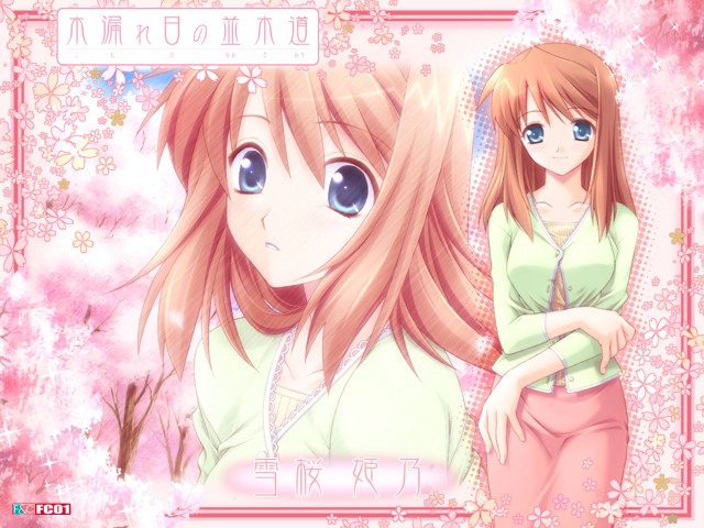 Eizan kikukawa anime girls floral free wallpaper - medium preview image